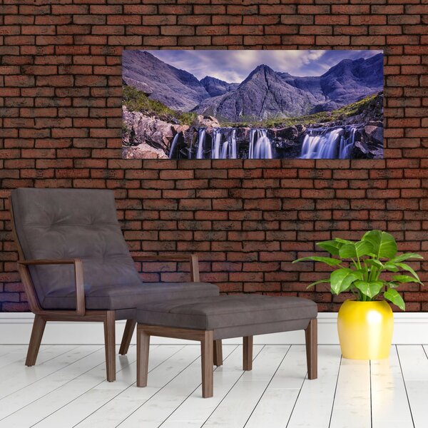 Vízesések képe (120x50 cm)