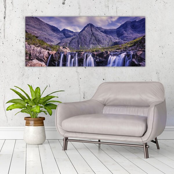 Vízesések képe (120x50 cm)