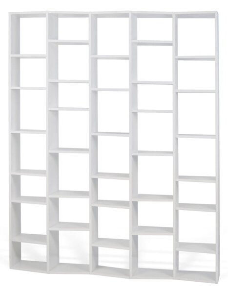 Fehér könyvespolc 182x224 cm Valsa – TemaHome