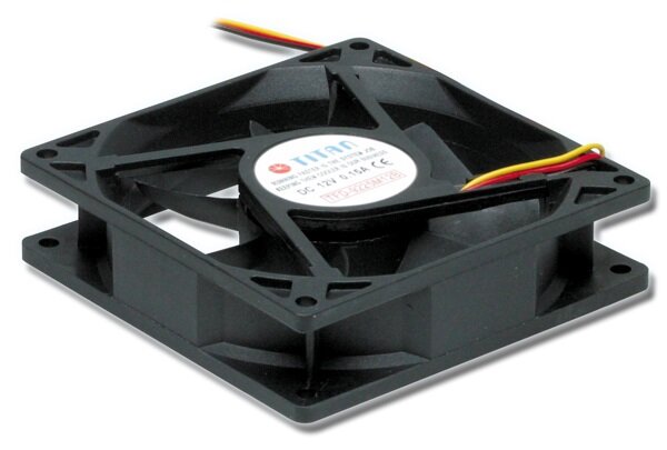 TITAN hűtő ventilátor 92x92x25mm
