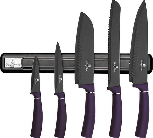 BerlingerHaus BH/2681 Purple Eclipse Collection Késkészlet - Rozsdamentes Acél, Metál Lila