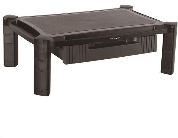 Startech.com Riser monitor tartó fiókkal, állítható magasság, nagy méret (MONSTADJDL)