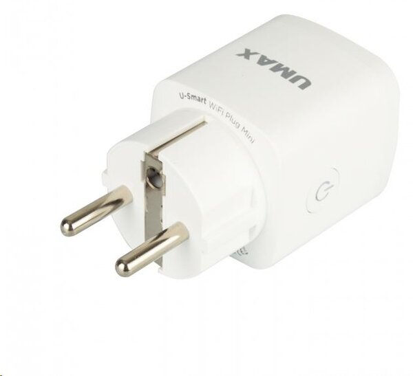 Umax U-Smart Wifi Plug Mini okos konnektor fehér (UB901)