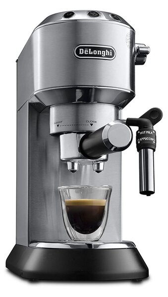 DeLonghi Dedica EC685.M 1300W 15 bar metál eszpresszó kávéfőző