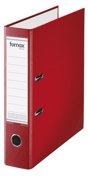 Fornax Master Iratrendező A4, 8cm, piros (SA-403302)