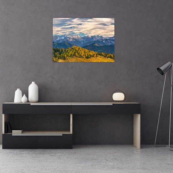 Kép - hegyi panoráma (70x50 cm)