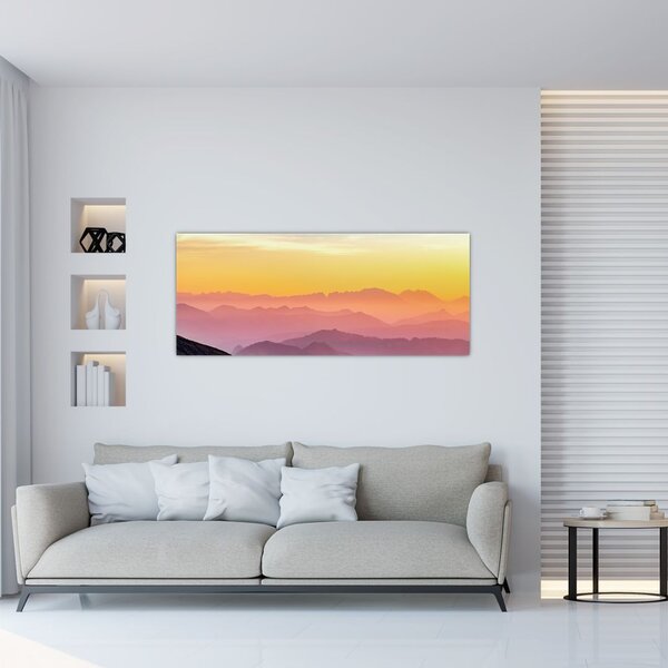 Egy színes égbolt képe (120x50 cm)