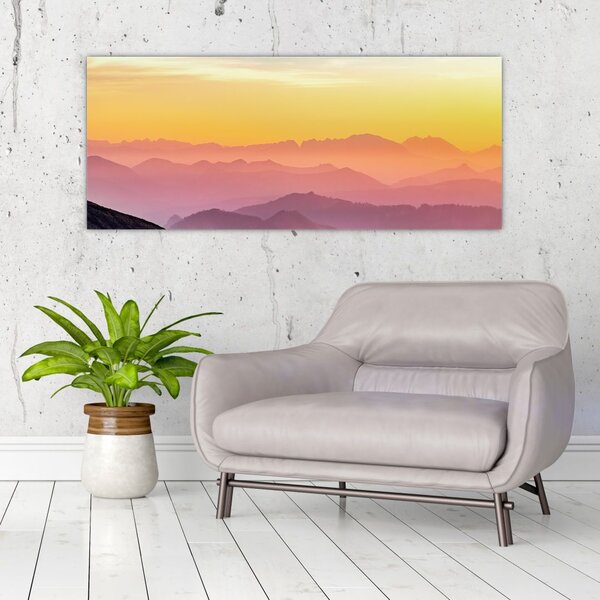 Egy színes égbolt képe (120x50 cm)