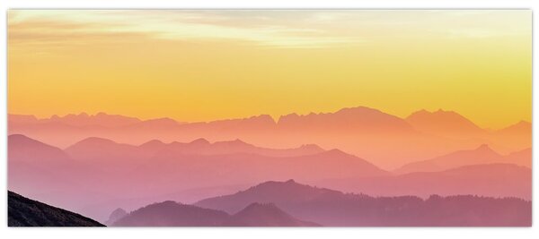 Egy színes égbolt képe (120x50 cm)