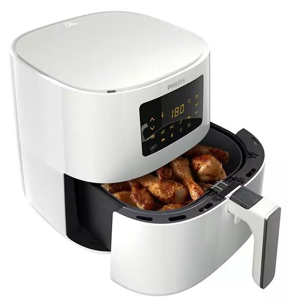Philips HD9270/00 3000 Series Airfryer XL 6,2L forrólevegős sütő fehér-ezüst