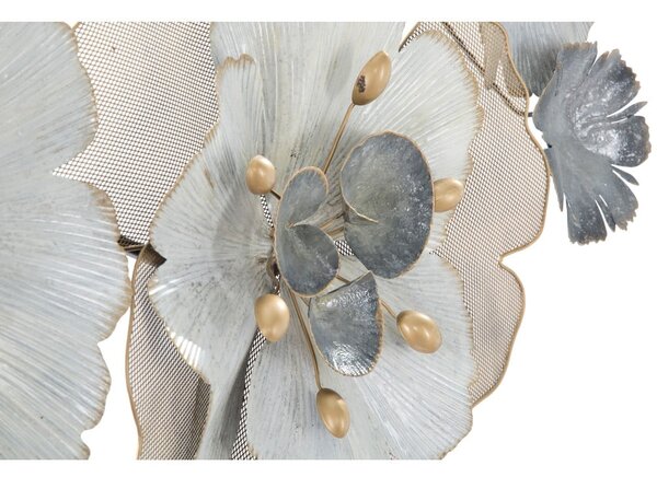 Flowery fém fali dekoráció, 119 x 60 cm - Mauro Ferretti