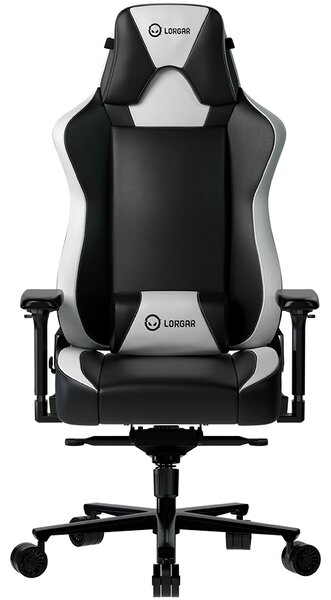 Lorgar Base 311 Gamer szék Fekete/Fehér 4D karfával