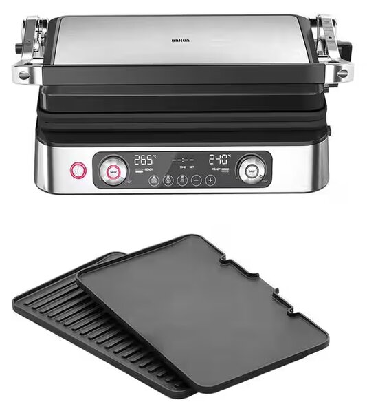 Braun Multigrill 9 CG9140 Kontaktgrill - Fekete/Inox