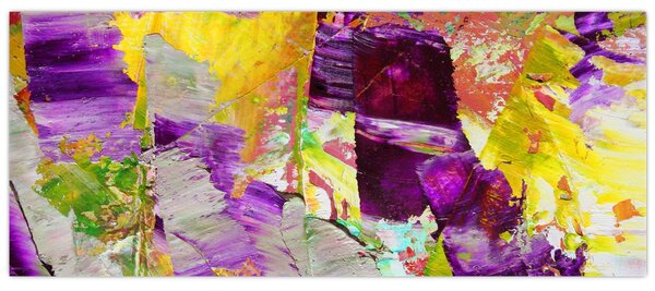 Absztrakció kép - festmény (120x50 cm)