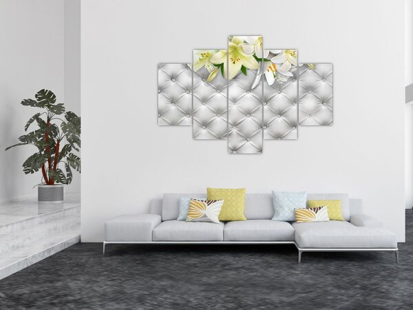 Liliom virágok képe (150x105 cm)