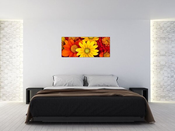 Virágos kép (120x50 cm)