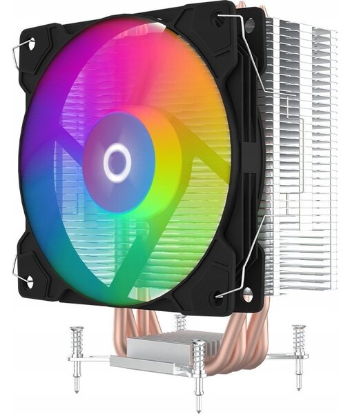 AQIRYS Puck Pro 2.0 Processzor Hűtő RGB Fekete