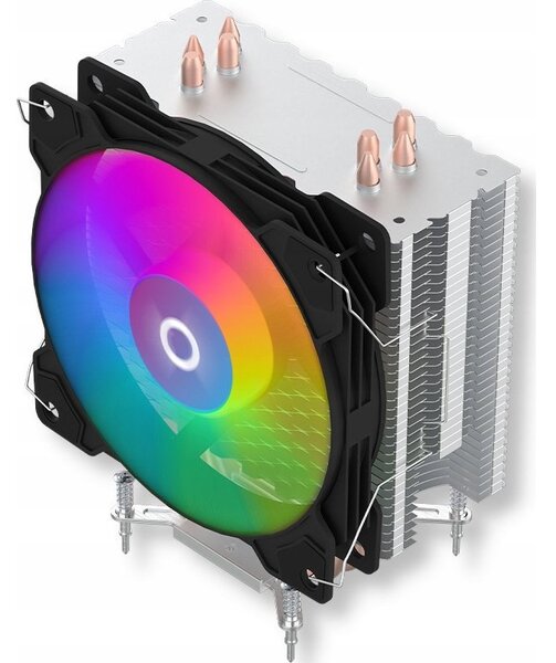 AQIRYS Puck Pro 2.0 Processzor Hűtő RGB Fekete