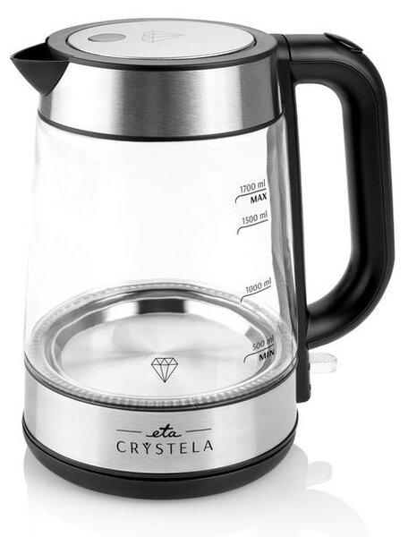 Eta Crystela 615390000 üveg vízforraló 2200W 1,7L