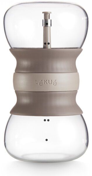 LÉKUÉ Tea Infuser üveg infúziós teáskanna szelepes szűrővel LK883187