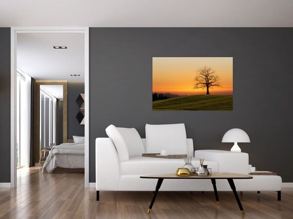 Naplemente a réten képe (90x60 cm)