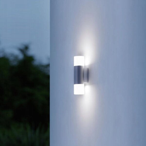 Steinel LED AUSSENLEUCHTE L 910 ANT 078720 Kültéri fali lámpa LED Nélkül 9.8 W Antracit szürke