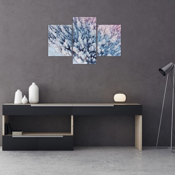 Havas fák képe (90x60 cm)