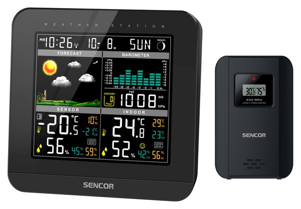 Sencor SWS 5800 LCD Időjárás állomás