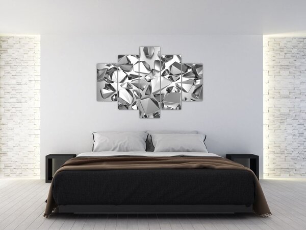 A 3D absztrakció képe (150x105 cm)