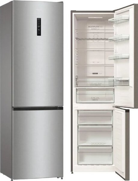 Hűtőszekrény Gorenje NRK620CA2XL4 NoFrost 200cm Ezüst 331l AdaptTech