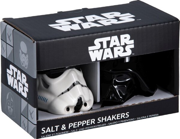 Star Wars - Darth Vader and Stormtrooper - bors és sószóró