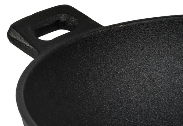G21 Grillező szerszámok G21 wok grill serpenyő, öntöttvas