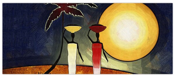 Egy ősi festmény képe (120x50 cm)