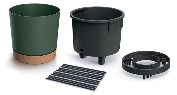 Virágcserép Prosperplast HOME GROWER paradicsom termesztésére 14,5 l sötétzöld