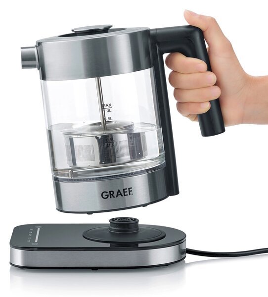 Graef WK 350 1L Üveg Vízforraló 2000W Teakészítővel