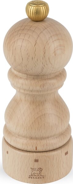 Peugeot, Paris U'Select, borsőrlő, fa, 12 cm, natúr