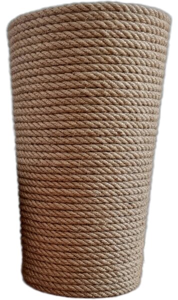 Adoni Jute flowerpot with insert, diameter 28cm, height 47cm (adoni47)