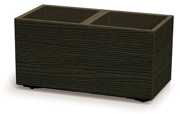 Virágcserep Prosperplast MADERA CASE eco fa 57,7 cm ,kávé barna