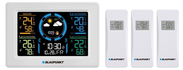 Blaupunkt WS40WH LCD Időjárás állomás
