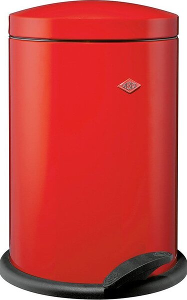 WESCO Treteimer Alpha 13 literes pedálos fém szemetes - Piros