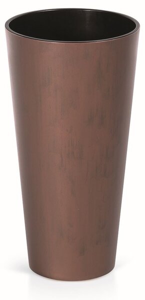 Prosperplast TUBUS SLIM CORTEN kaspó réz 25 cm