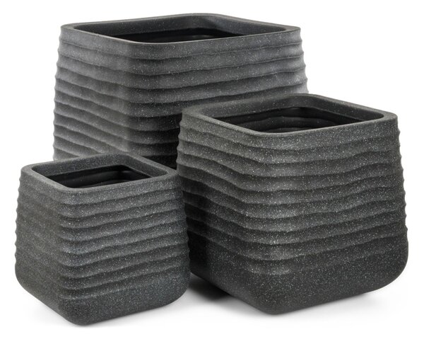 G21 Lava Cube virágcserép 38 x 38 x 37