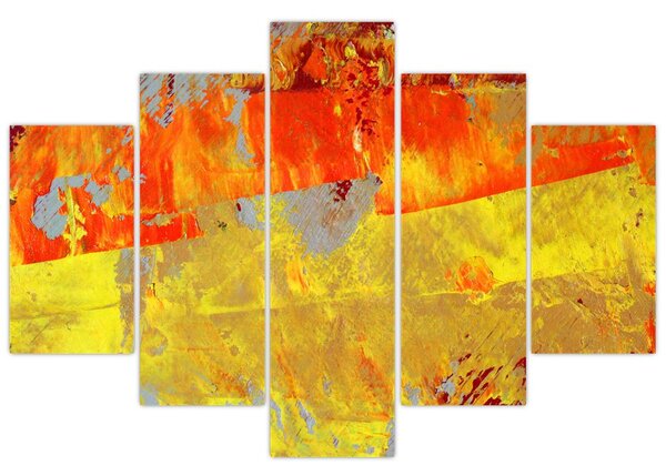 Absztrakció kép - festmény (150x105 cm)