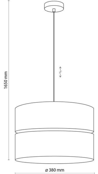 TK Lighting Eco Általános mennyezeti lámpa - Beépített Ledes Fényforrás , Bézs