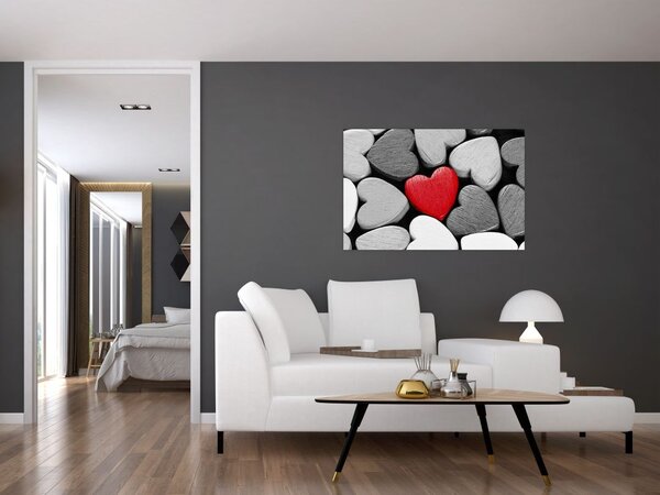 A fa szívék képe (90x60 cm)