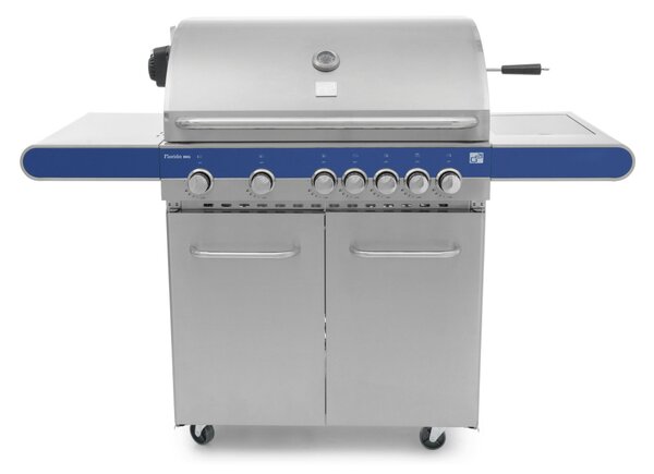 G21 Florida BBQ Premium line gázgrill, 7 égőfej + ajándék nyomáscsökkentő