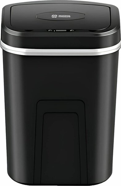 Mozos touchless waste bin black (LJT02-BK)