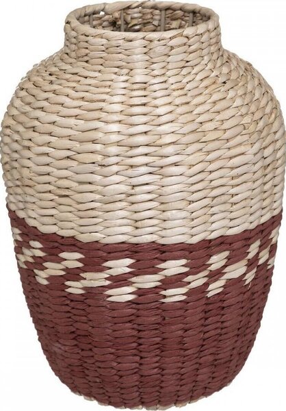 Florero Carmen Natural De Dos Tonos D25 X H32 Atmosphera
