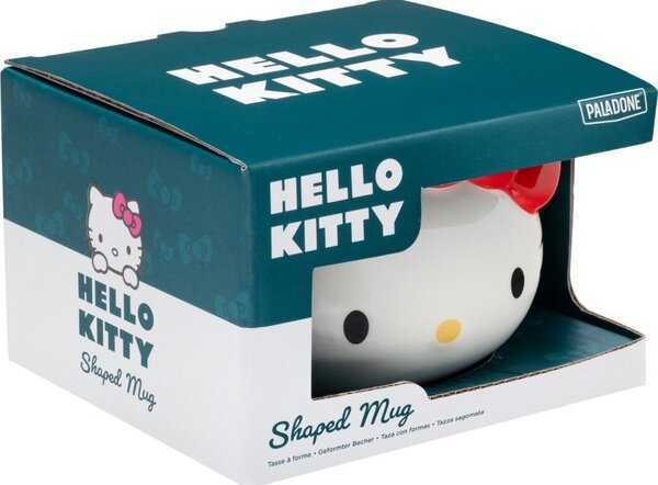 Paladone, Hello Kitty, 3D, 300 ml, Kerámia, Bögre