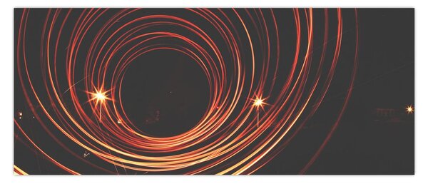 Absztrakt vonalak képe (120x50 cm)